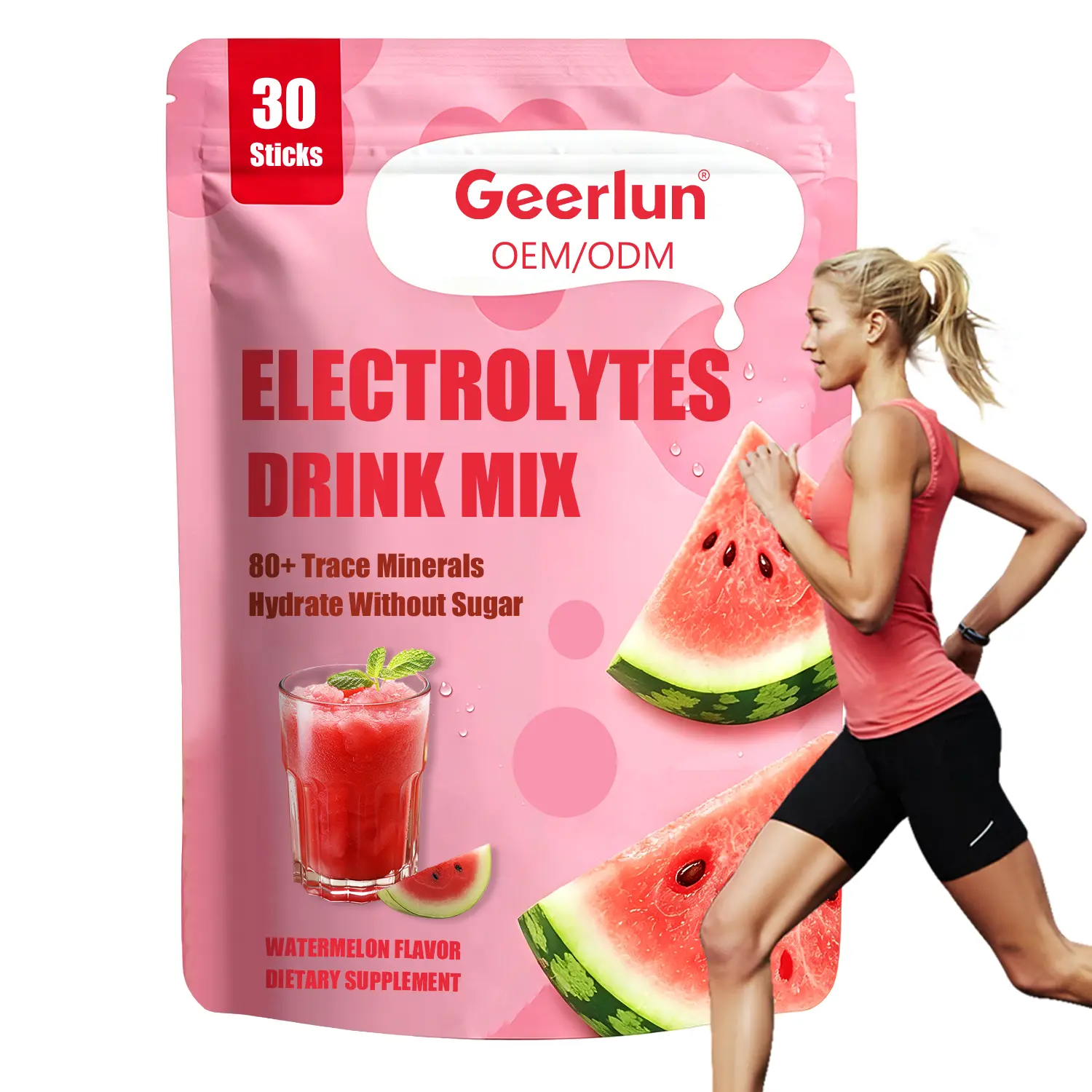 Custom Formula Electrolytes Hydration Powder
