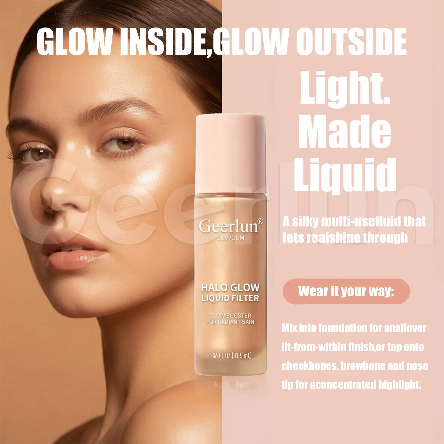 OEM Factory Direct Hyaluronic Acid Highlighter