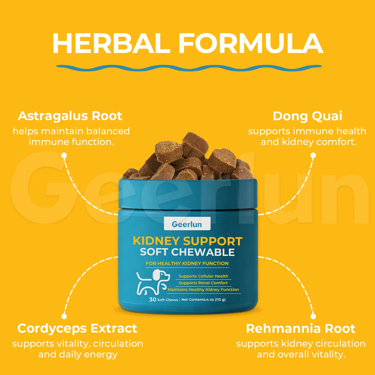 Wholesale Healthy Kidney Dog Chews