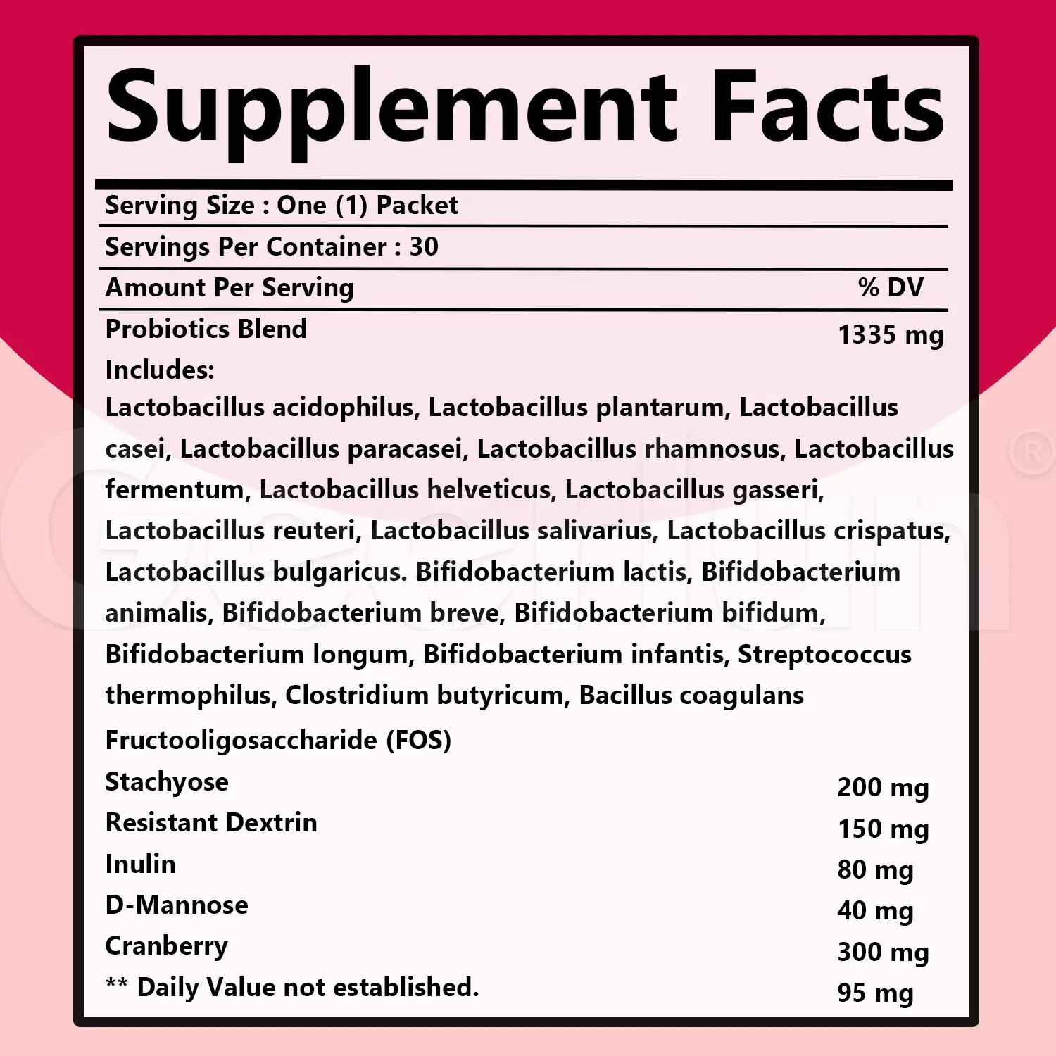 Custom Women’s Wellness Powder