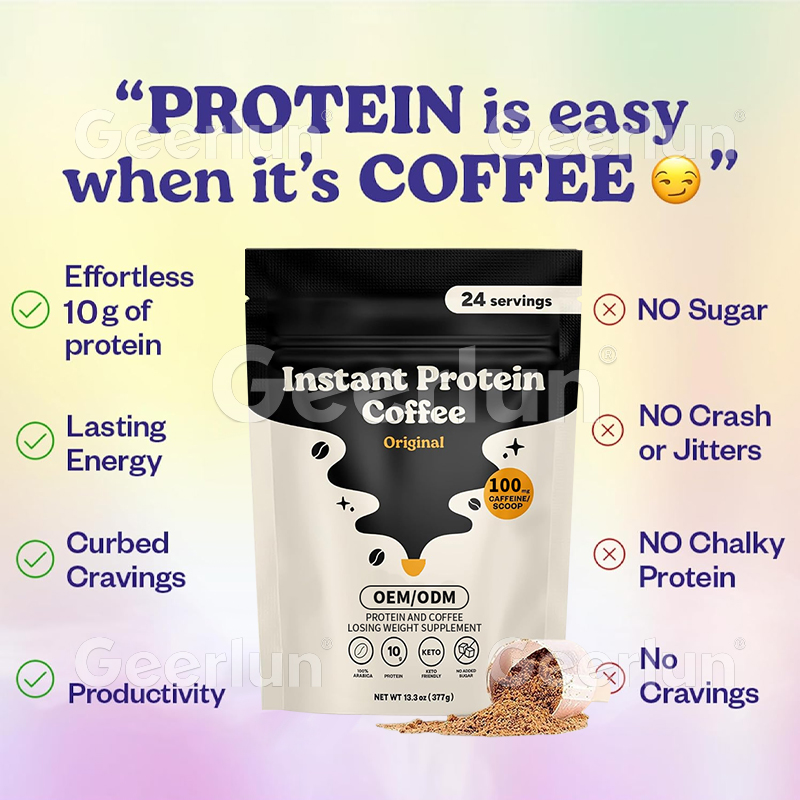 Instant Protein Coffee Powder Iced Coffee (6)