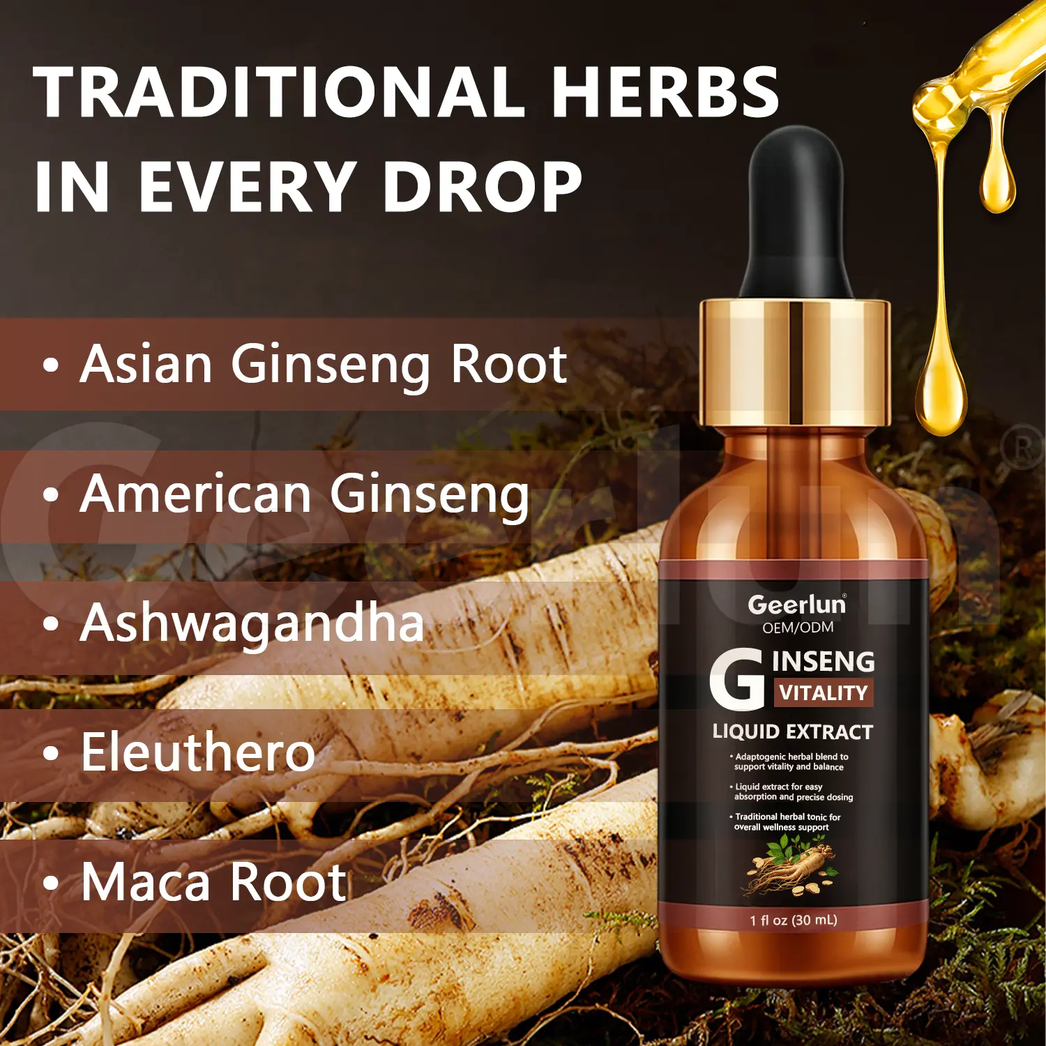 Wholesale Adaptogen Liquid Drops