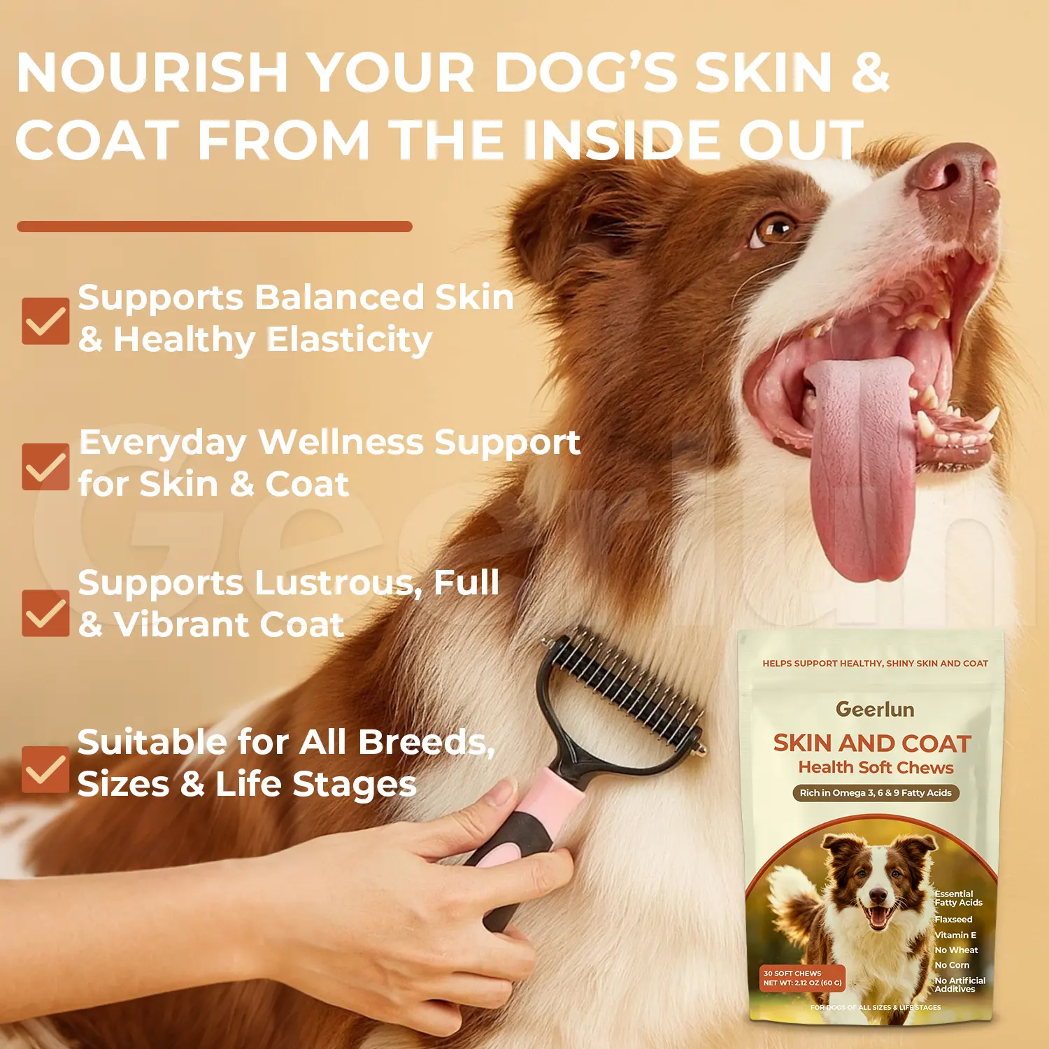 OEM Dog Skin Coat Chews