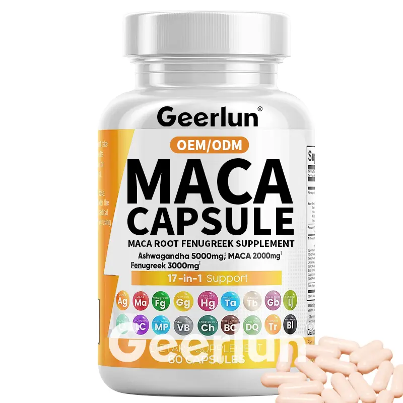 Maca capsules for men enhan...