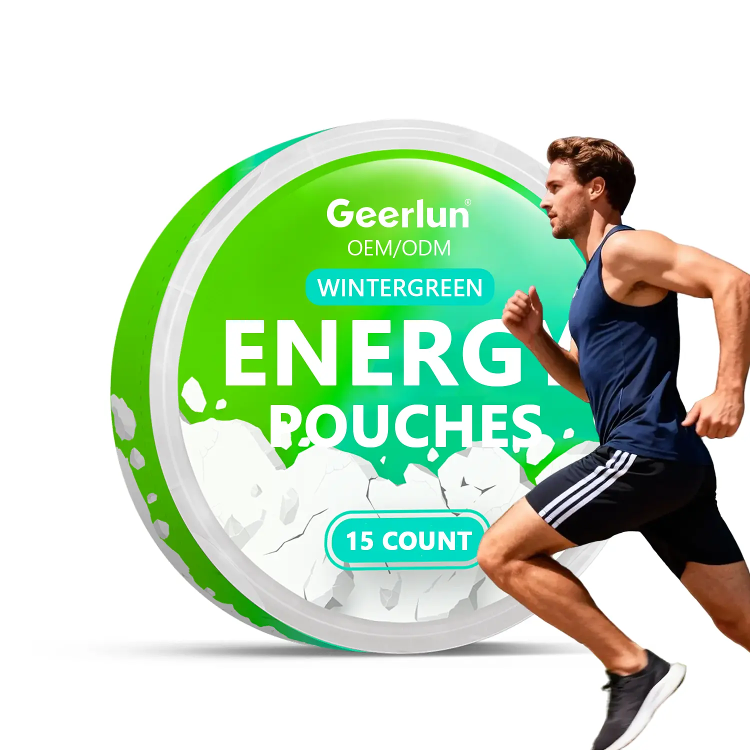 Wholesale sugar free energy pouches