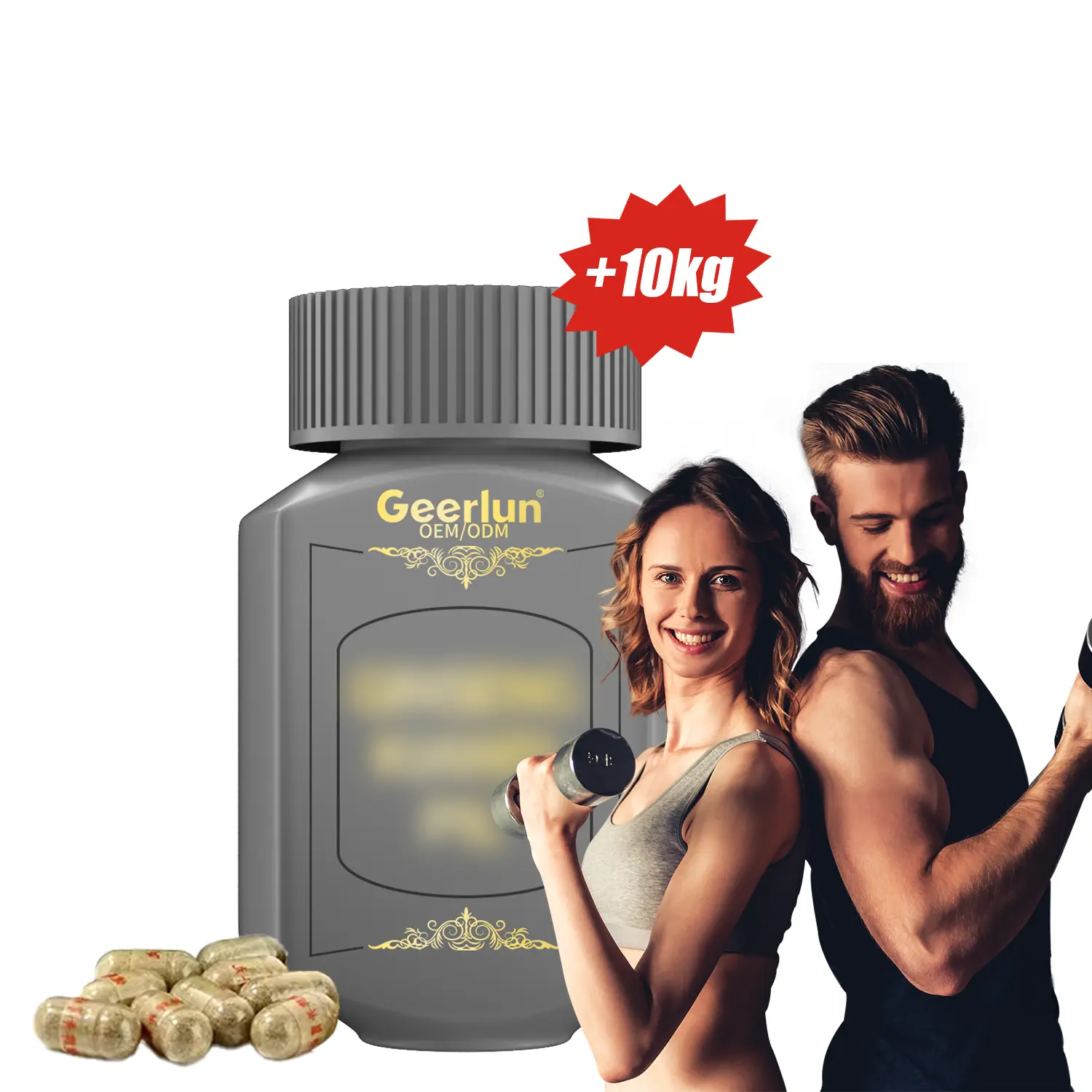 Custom Mental Focus Ginseng Capsules