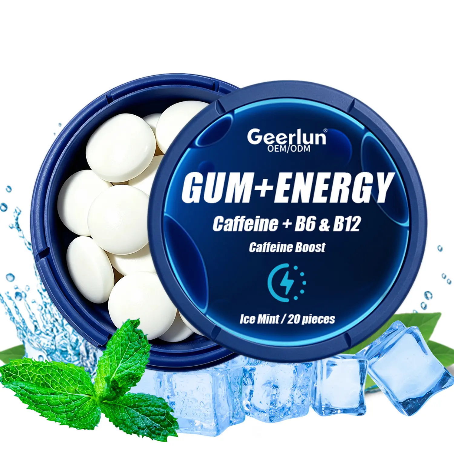 **Wholesale Vitamin B Caffeine Gum**