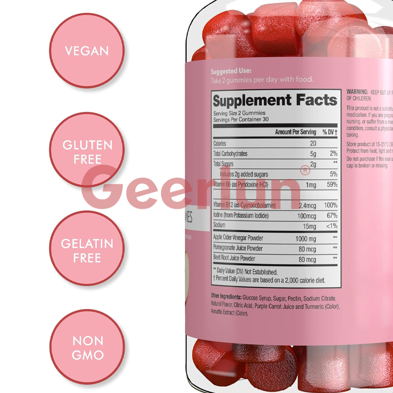 Our apple cider vinegar gummies are a delicious and healthful indulgence