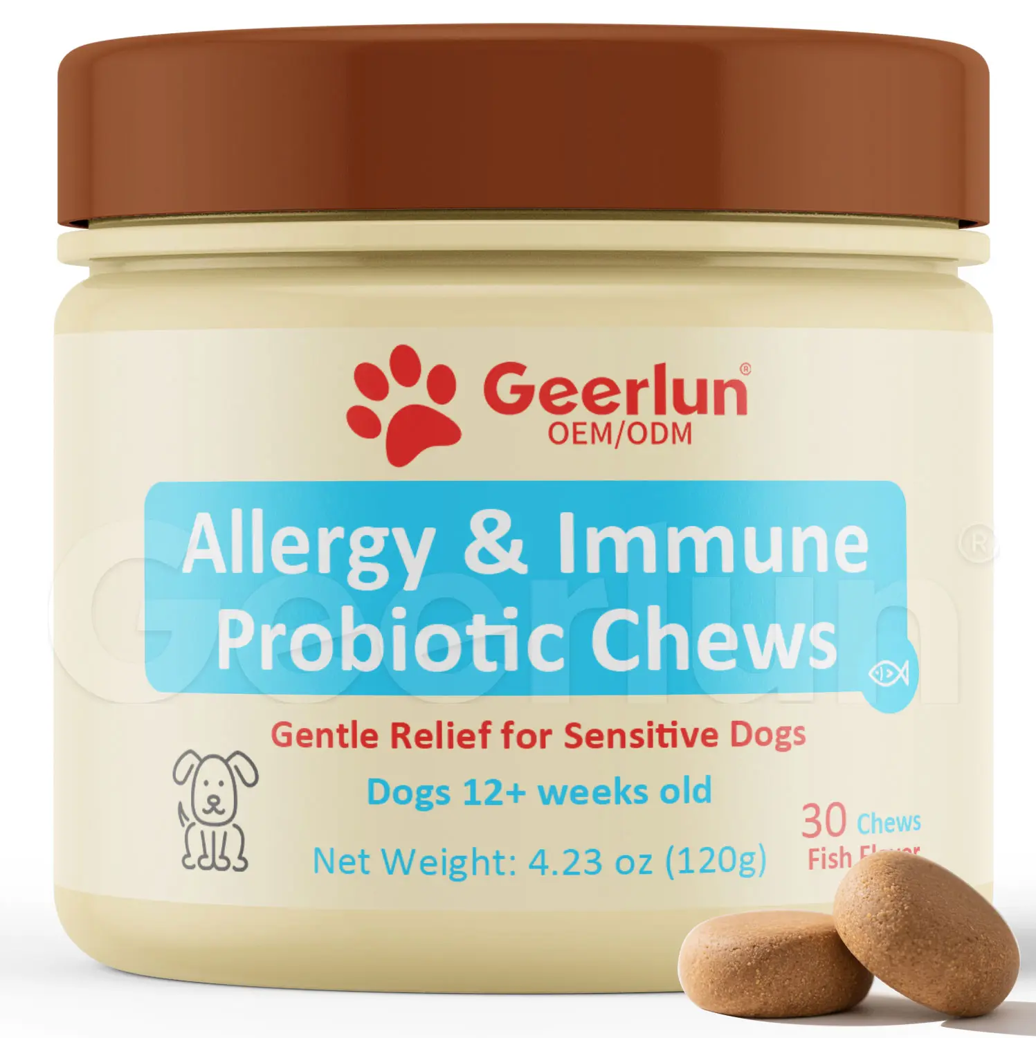 Geerlun Launches Probiotic Chews for Dogs