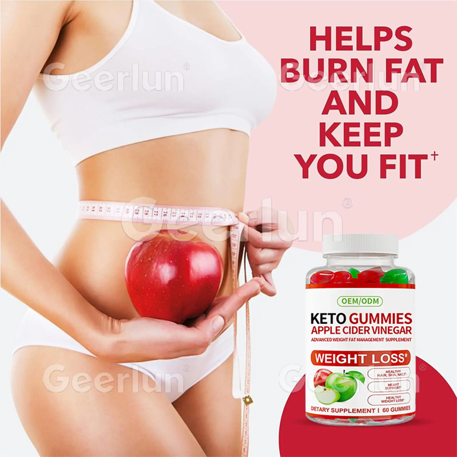 Weight Loss Gummy Candy ACV KETO Gummies (3)