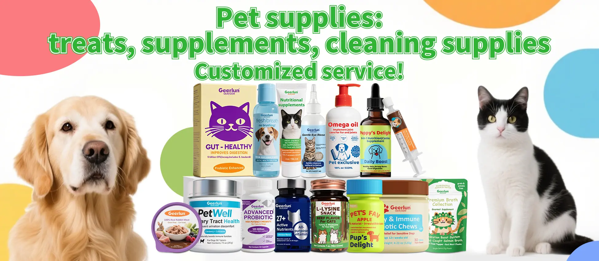 Guangzhou Geerlun Biomedical Technology Expands Global Reach with New E-Commerce Platform for Pet Health Supplements