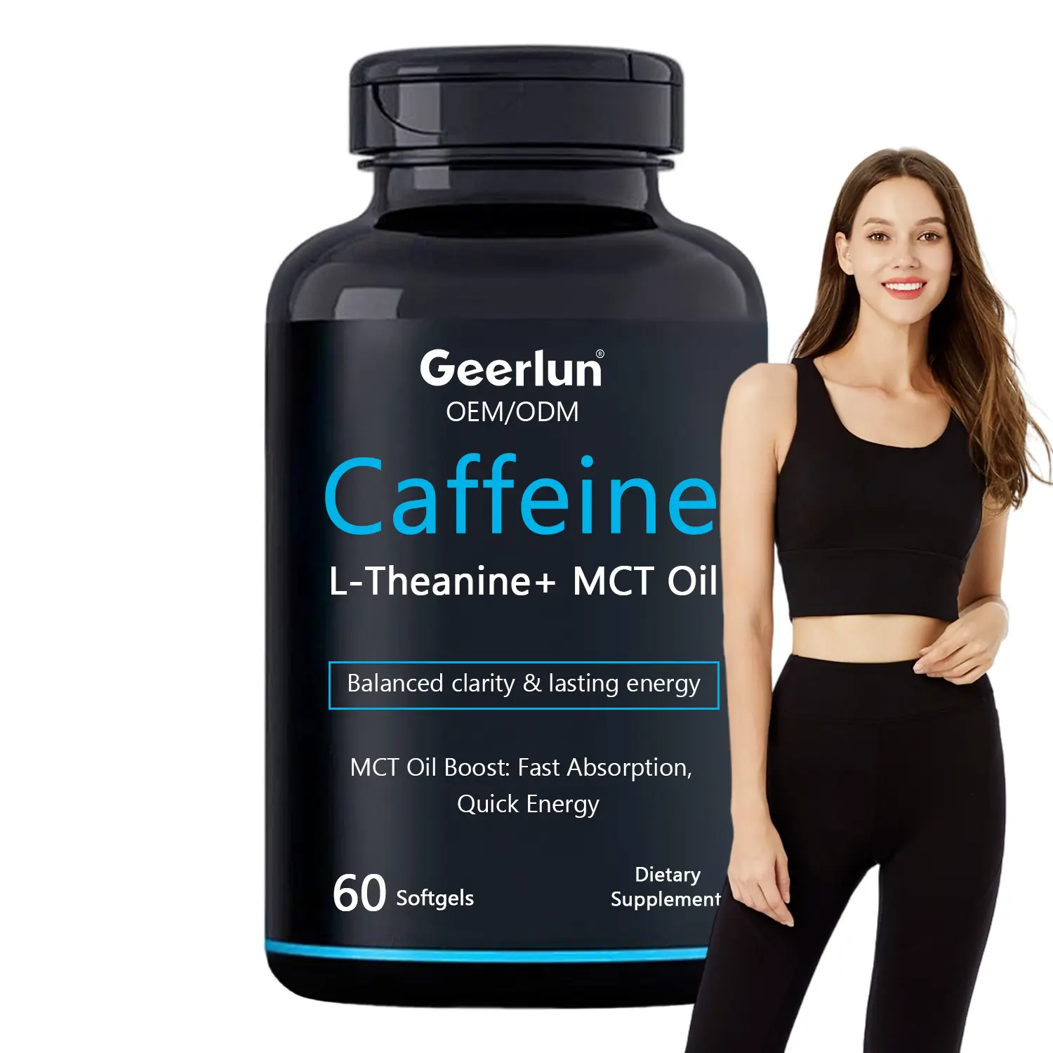 OEM L‑Theanine Softgels