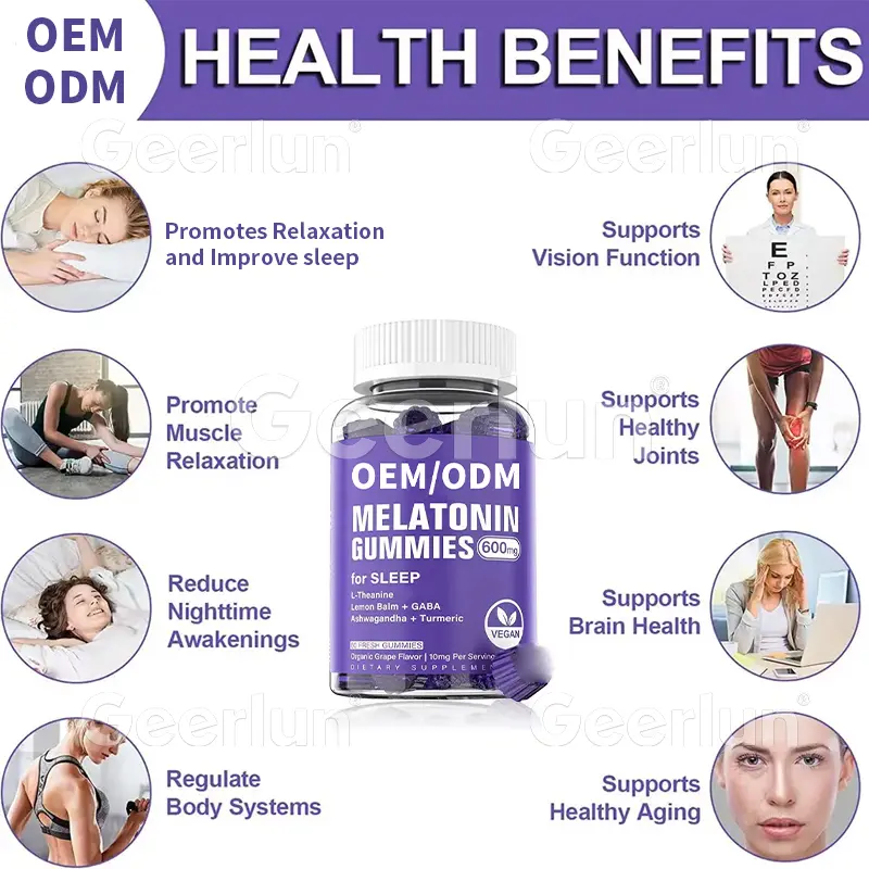 Melatonin Sleep Gummies for Restful Nights (3)