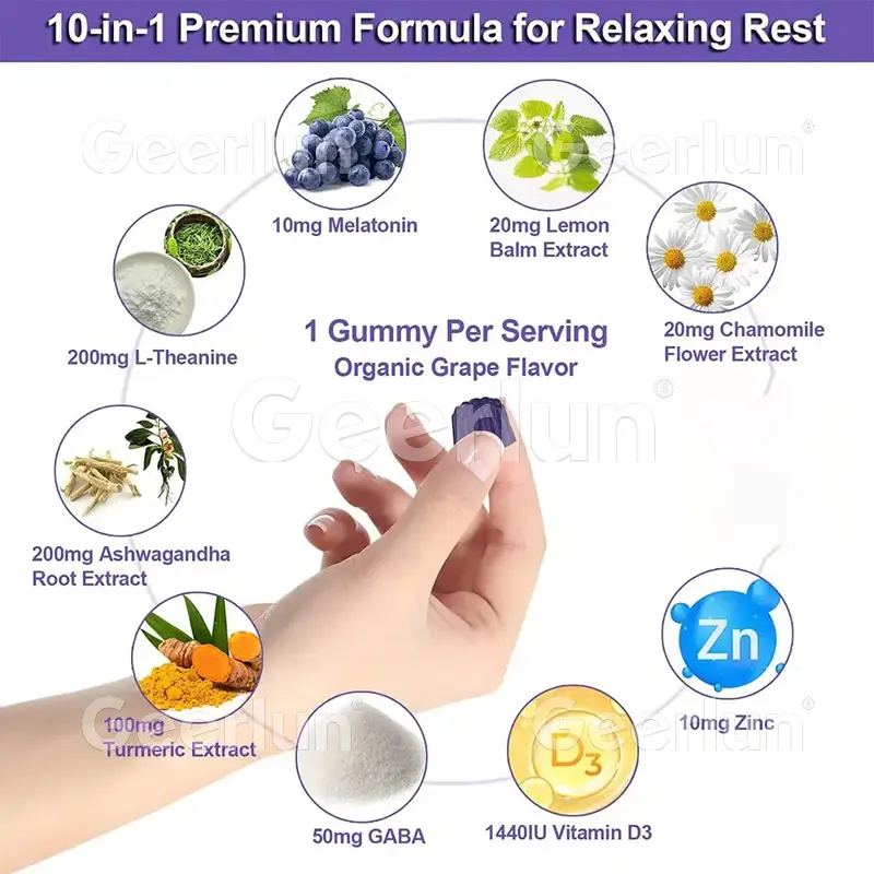 Melatonin Sleep Gummies for Restful Nights (4)