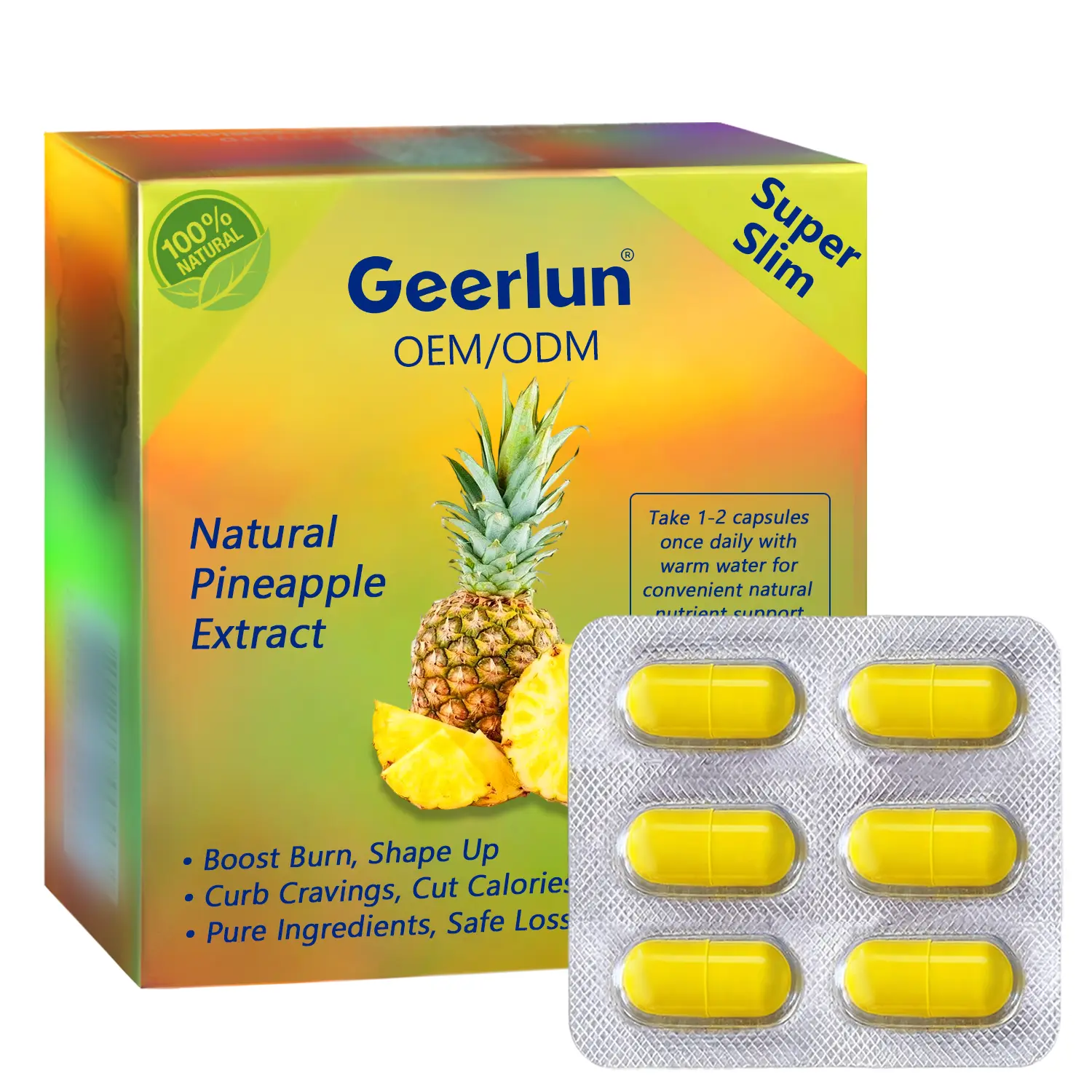 Wholesale Pineapple Extract Slimming Capsules.png
