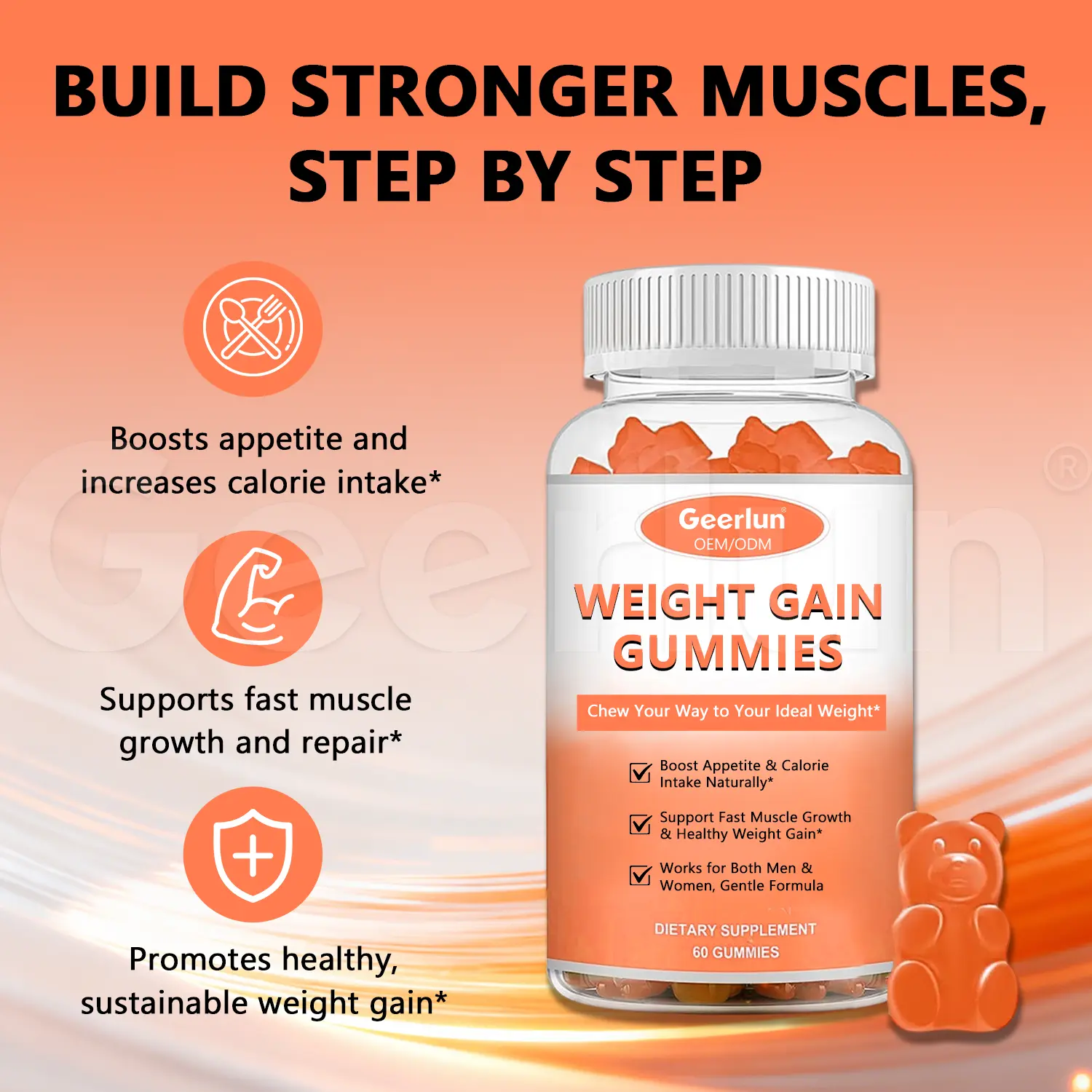 Appetite Booster Weight Gain Gummies