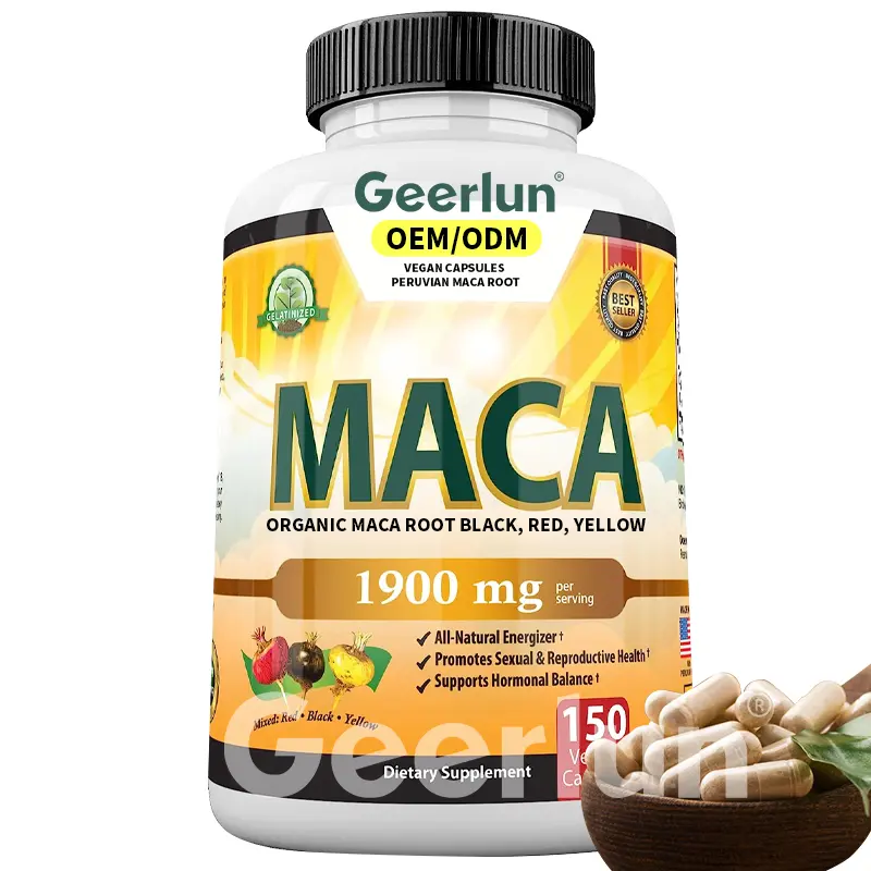 Black Maca Capsules Maca Po...