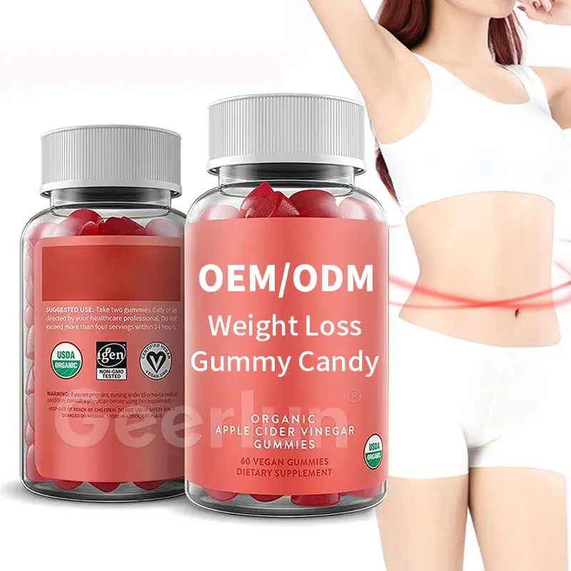Organic Apple Cider Vinegar Weigh Loss Gummy Candy (1)