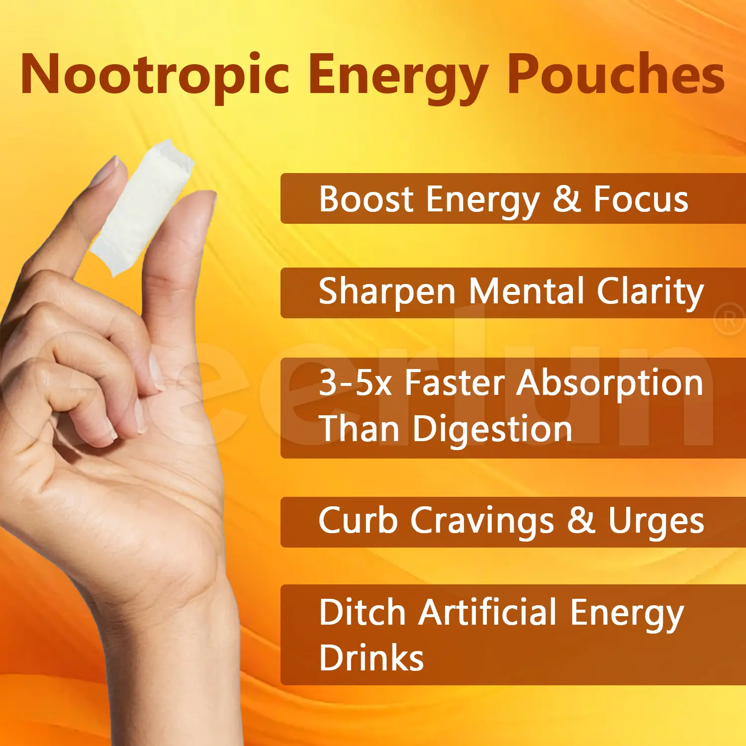 Bulk Focus Energy Pouches
