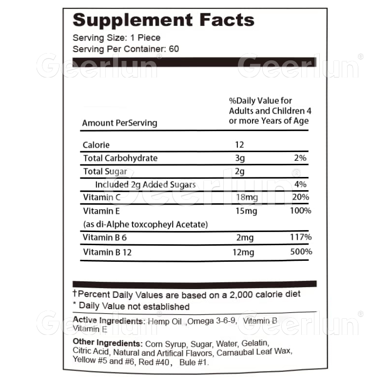 Improve memory and brain hemp gummy (3)