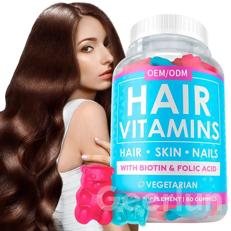 Hair Vitamins Gummies with ...