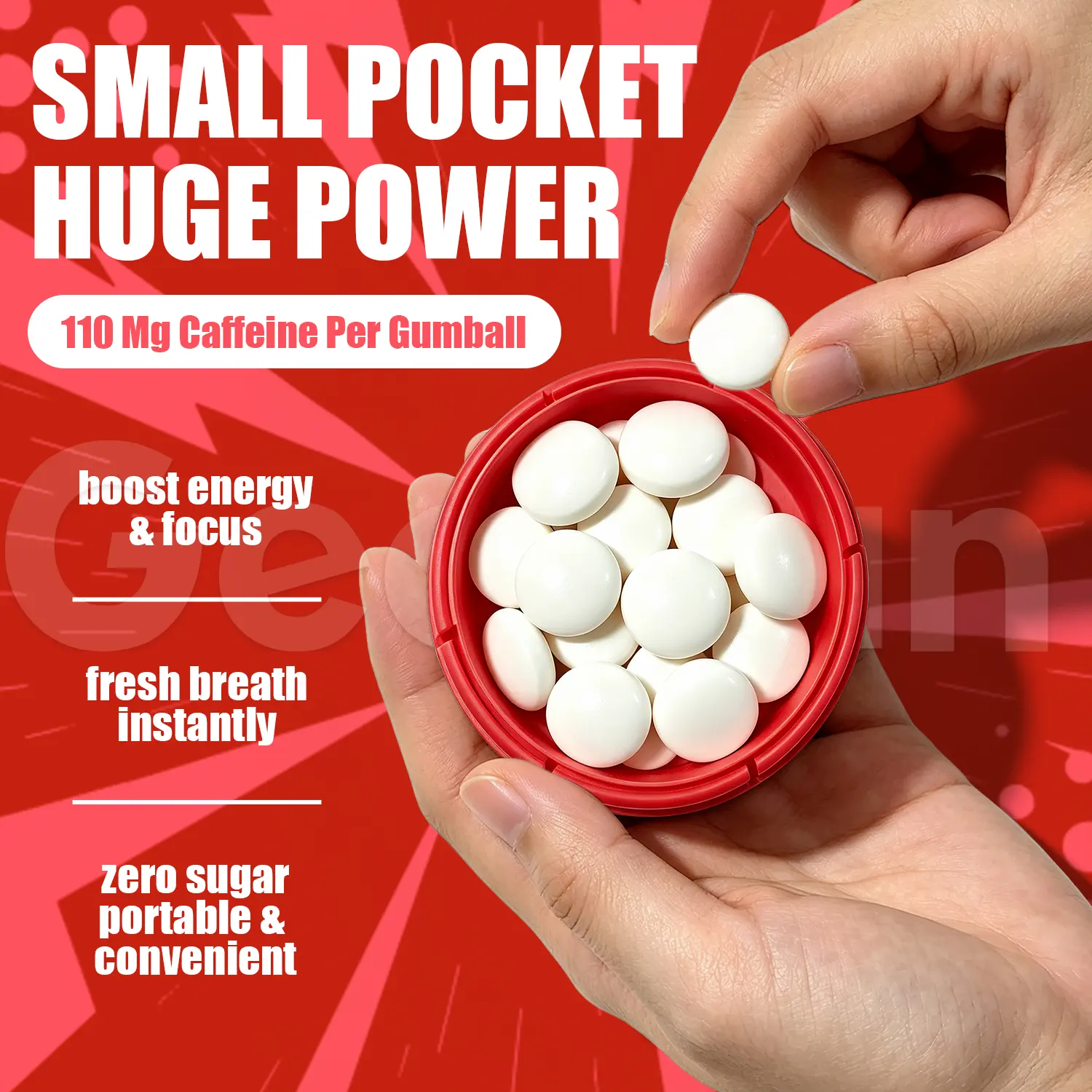 Bulk L‑Theanine Energy Gum