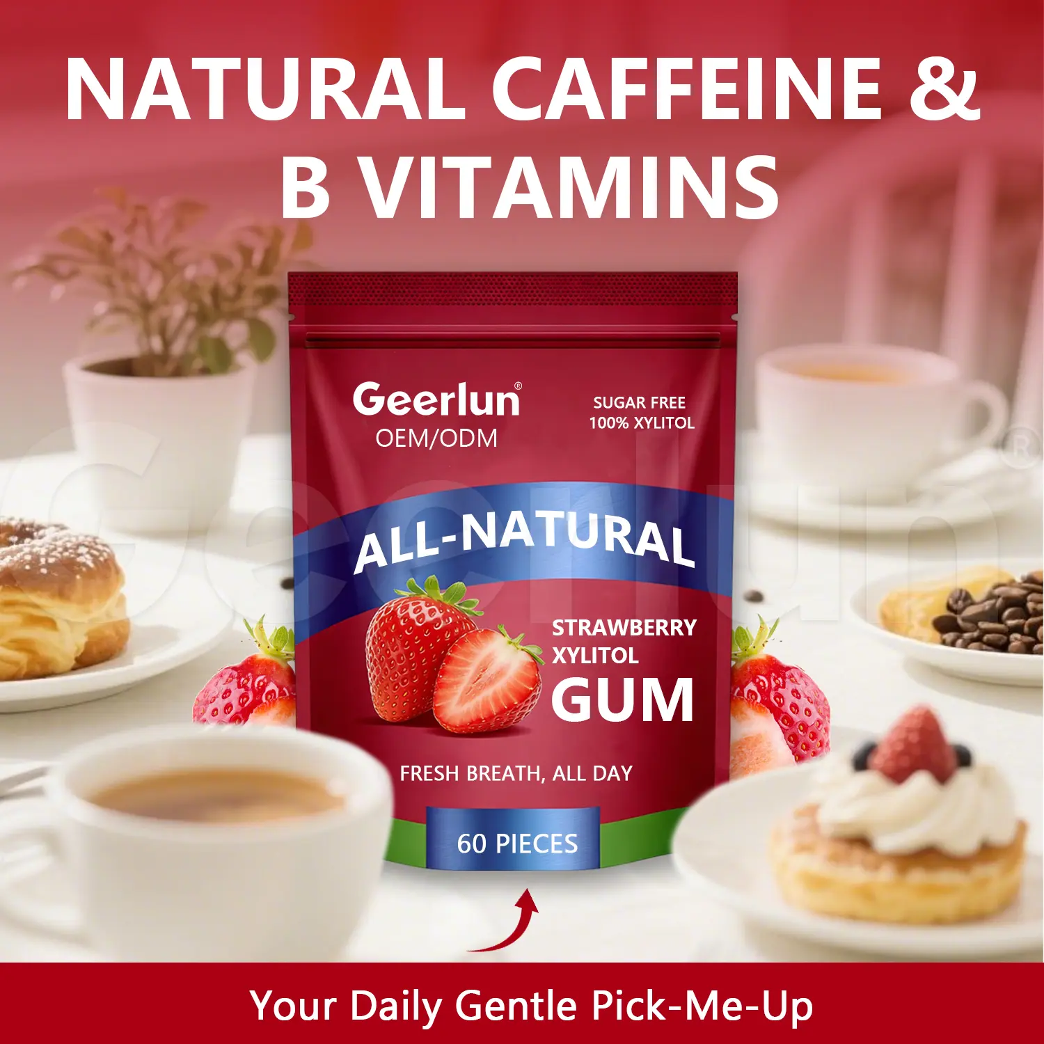 OEM Strawberry Gum Manufacturer