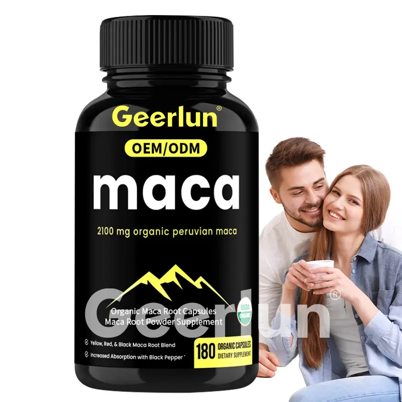 Maca root capsules for wome...
